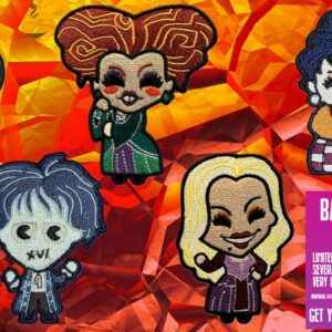 Hocus Pocus Full Fill machine embroidery bundle
