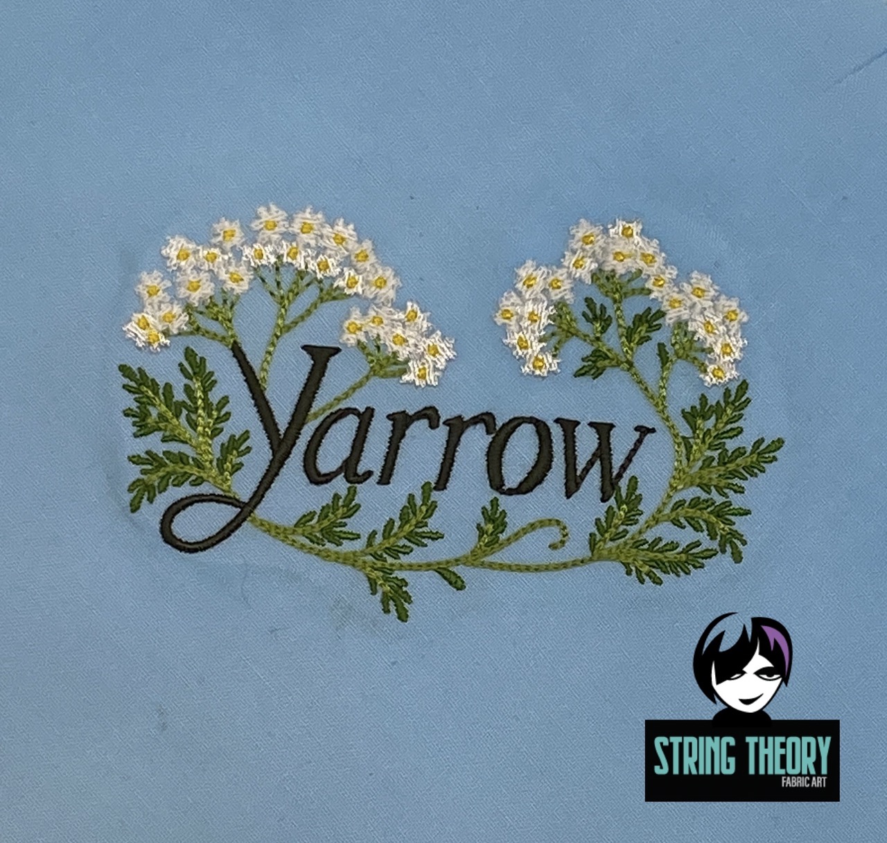 Practical Magic - Yarrow Machine Embroidery Pattern Design