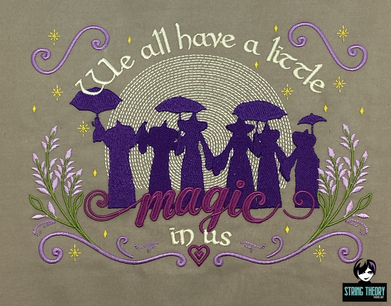 We All Have a Little Magic in Us Machine Embroidery Pattern