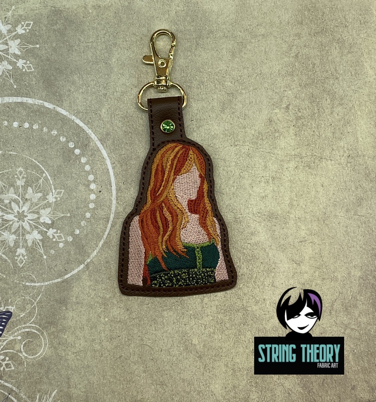 Practical Magic - Gillian patch fob ITH Machine Embroidery Design