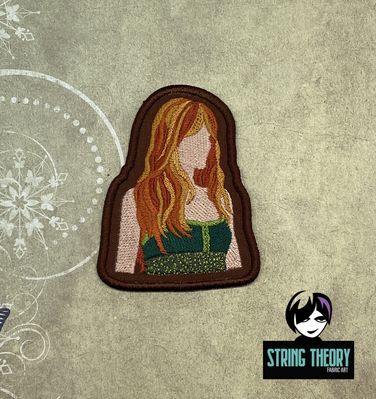 Practical Magic - Gillian patch fob ITH Machine Embroidery Design