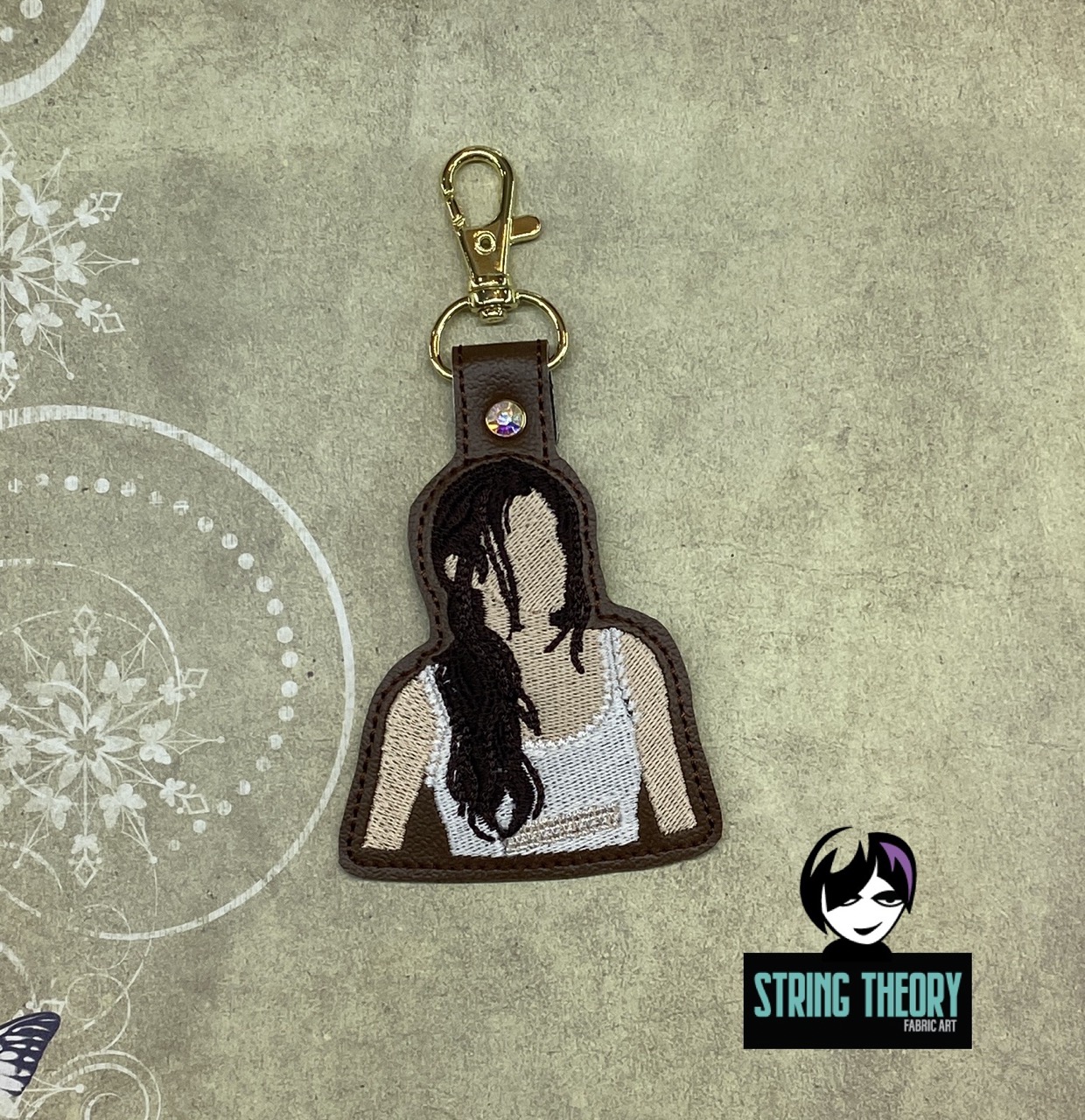 Practical Magic - Sally patch fob ITH Machine Embroidery Design