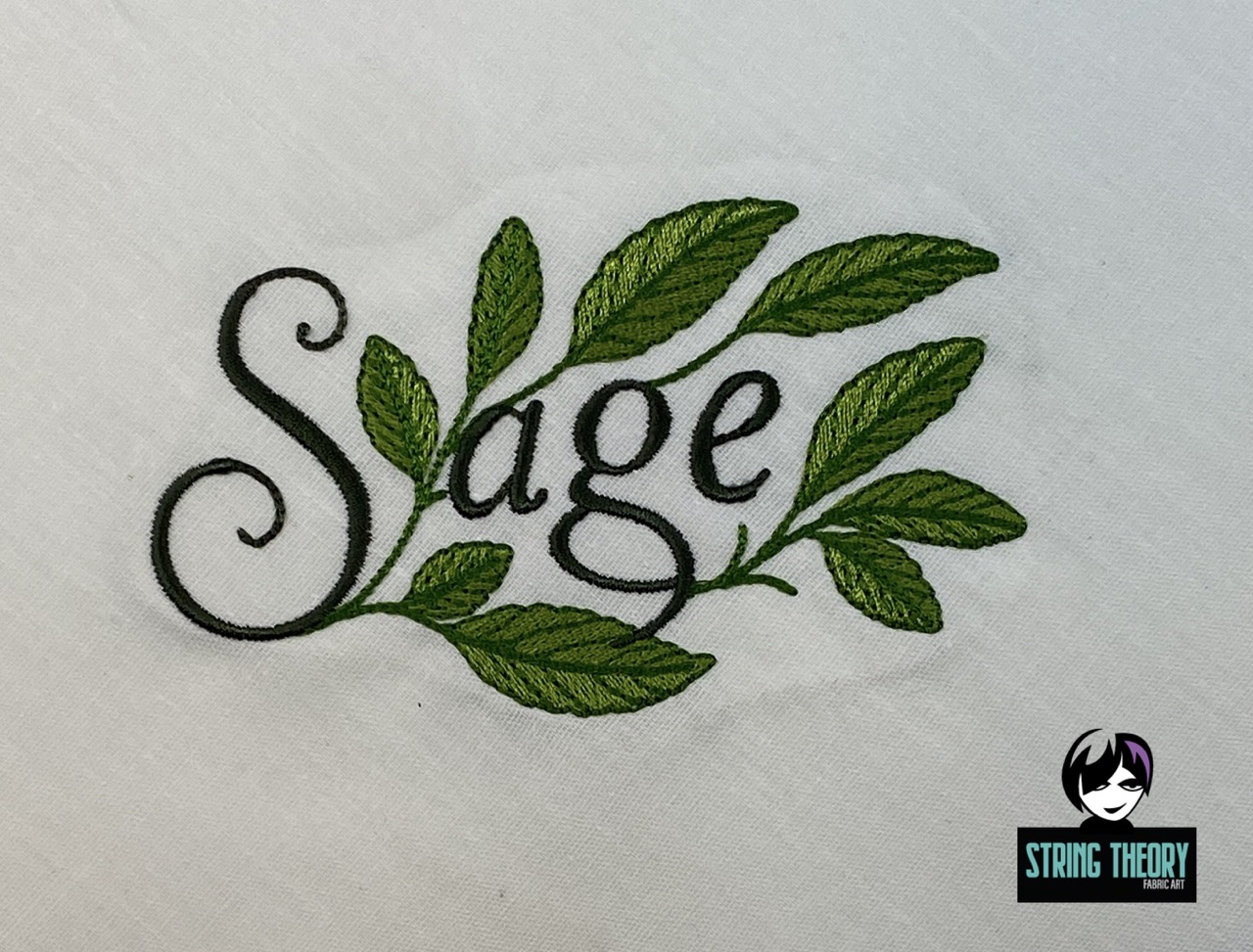 Practical Magic - Sage Machine Embroidery Pattern Design
