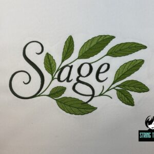 Practical Magic - Sage Machine Embroidery Pattern Design