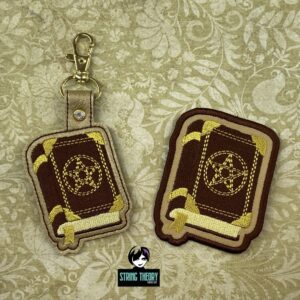 Practical Magic - Book of Shadows ITH Machine Embroidery Design