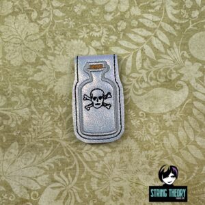 Practical Magic Poison Bottle Magnetic Bookmark ITH Machine Embroidery Design