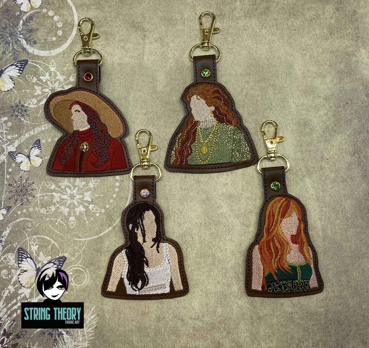 Practical Magic Patch Fob 1 ITH Machine Embroidery Design Bundle