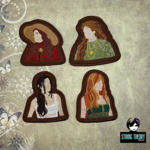 Practical Magic Patch Set 1 ITH Machine Embroidery Design Bundle