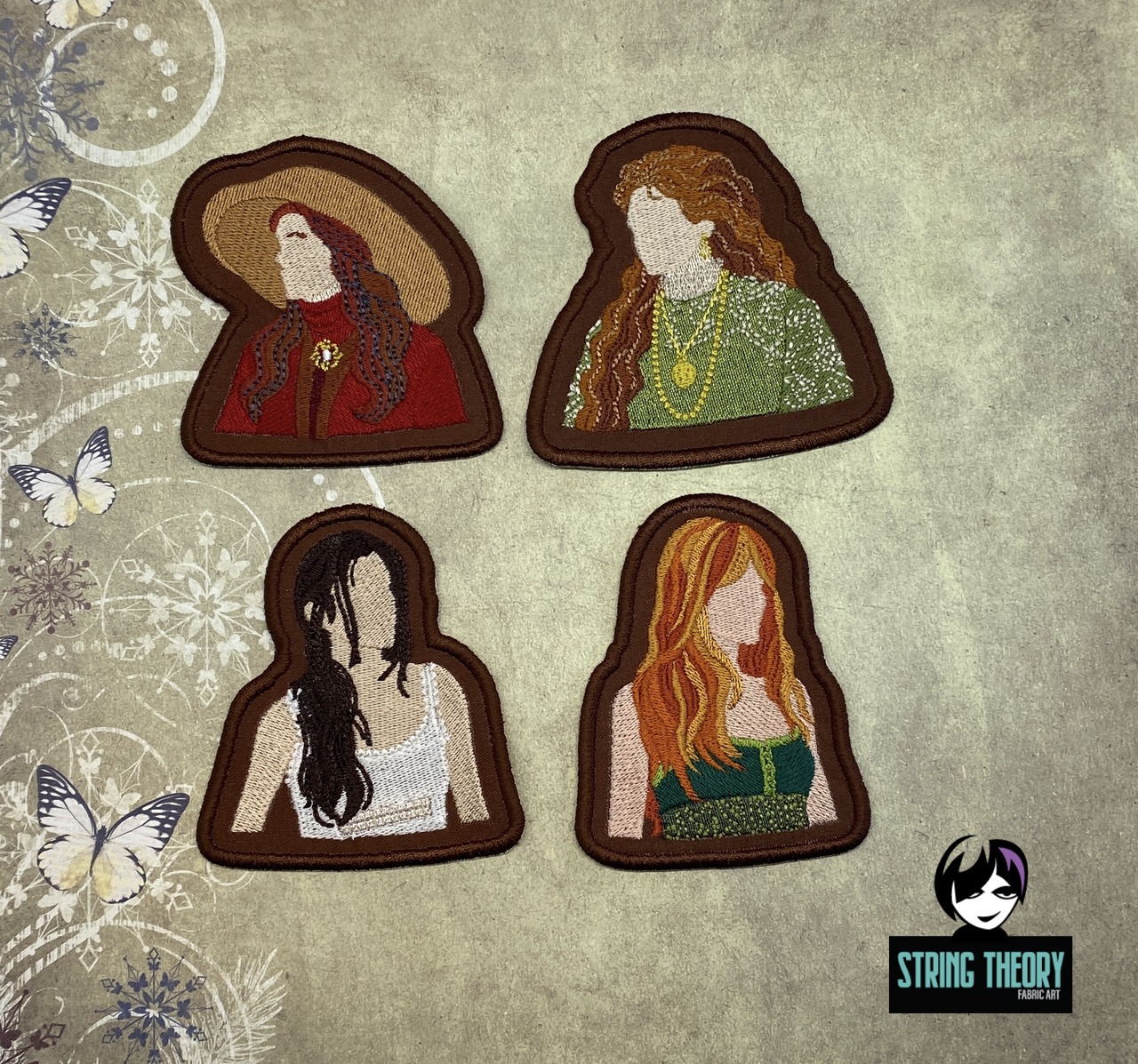 Practical Magic Patch Set 1 ITH Machine Embroidery Design Bundle