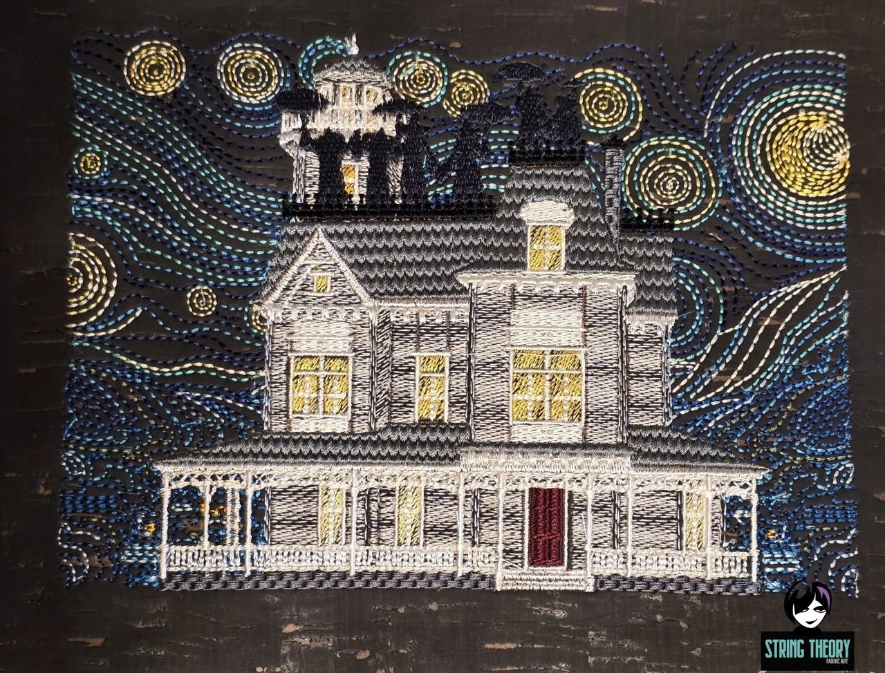 Starry Practical Magic Machine Embroidery Design