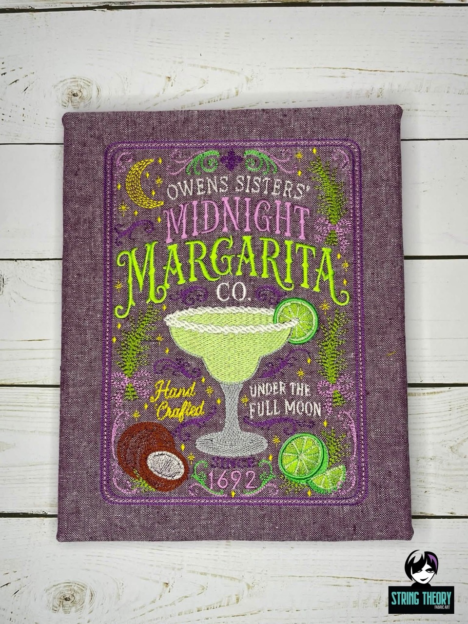 Practical Magic Midnight Margarita Machine Embroidery Design