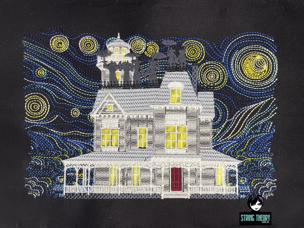 Starry Practical Magic Machine Embroidery Design