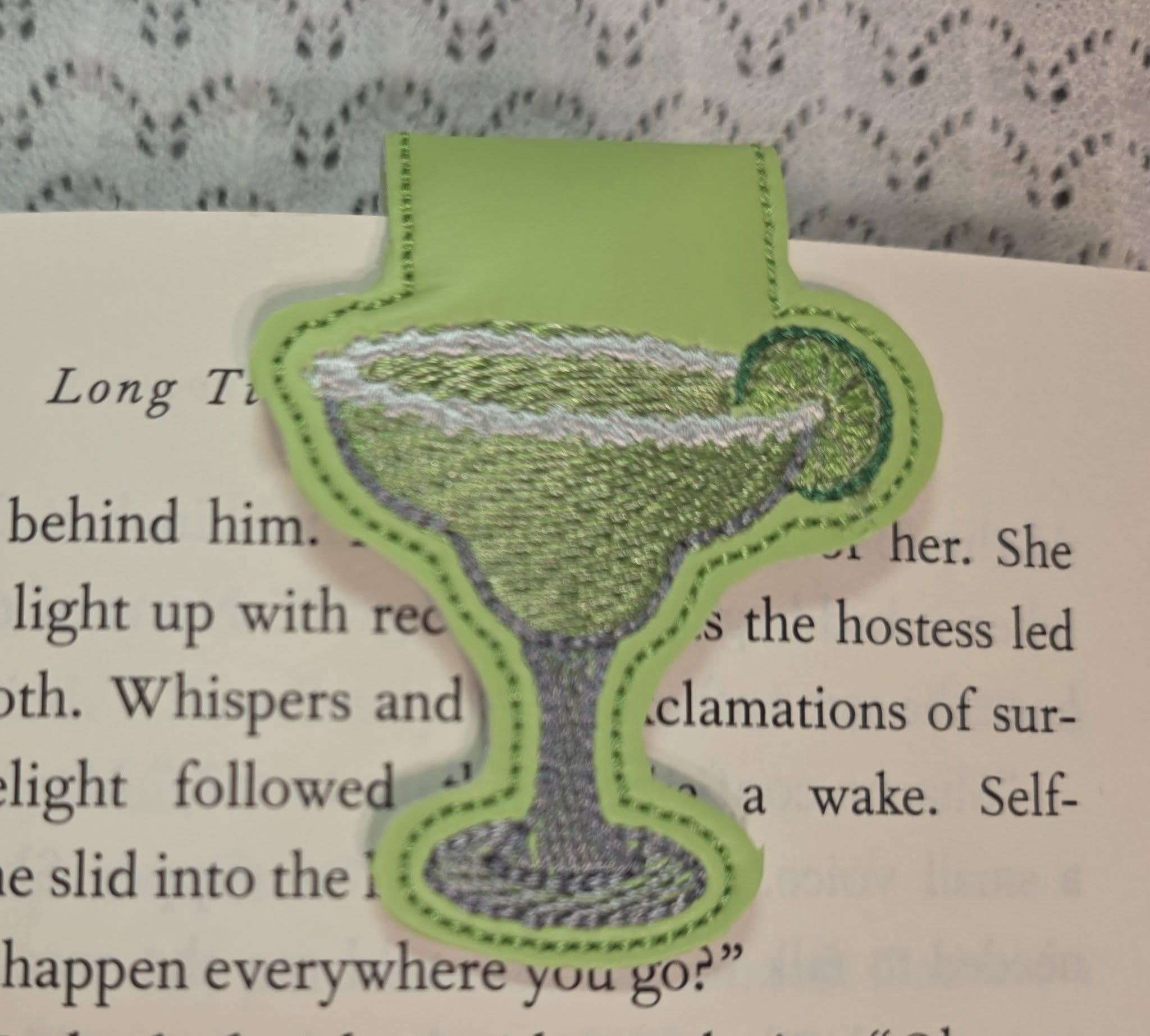 Practical Magic – Margarita Fold Over Bookmark ITH in the hoop Digital Download for Machine Embroidery Pattern, Design (4x4 Hoop) - Image 4