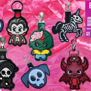 Classic Horror Chibi Fob ITH Bargain Bundle