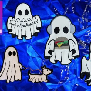 Ghost 6x10 set ITH machine embroidery design Bargain Bundle
