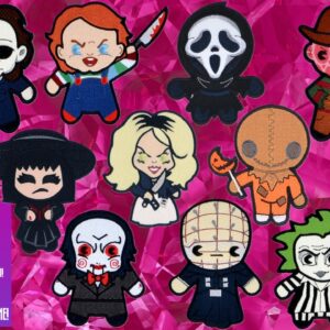 Inspired Horror Chibi Full Fill Bargain Bundle 2 ITH Machine Embroidery Design