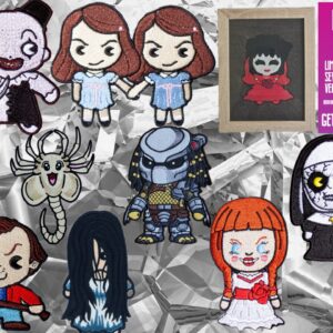 Inspired Horror Chibi Full Fill Bargain Bundle 1 ITH Machine Embroidery Design