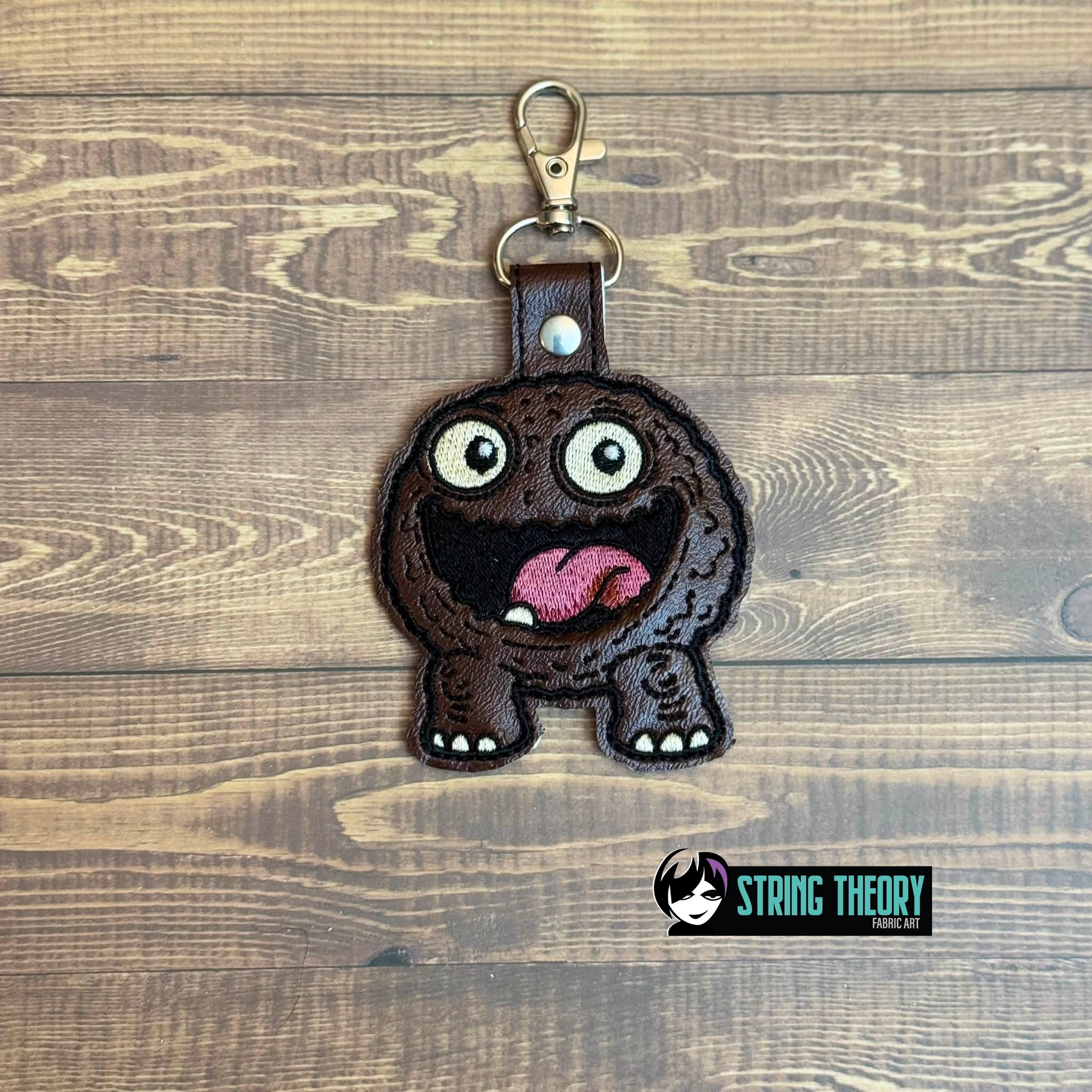 DCC Chibi Sir Rendlegore fob patch ITH machine embroidery design