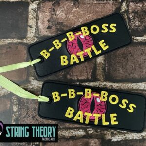DCC Boss Battle Machine Embroidery