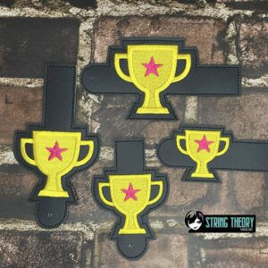 DCC Trophy wallet tabs ITH machine embroidery design