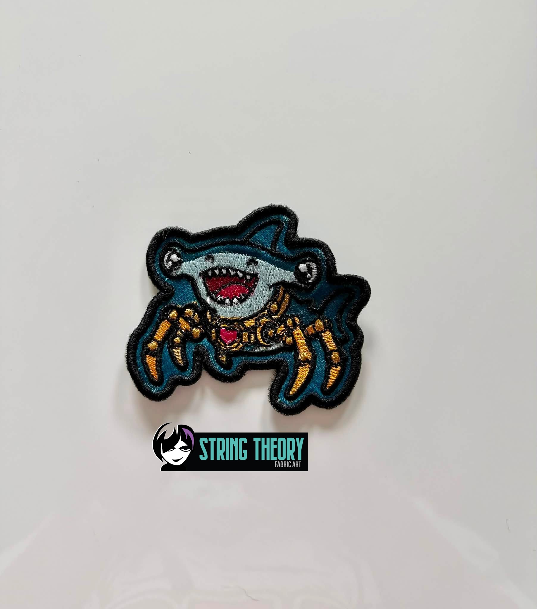 DCC Chibi Jamal fob patch ITH machine embroidery design