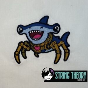 DCC Chibi Jamal Machine embroidery design pattern