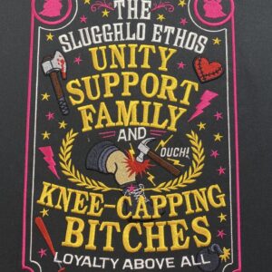 DCC - The Sluggalo Ethos machine embroidery design