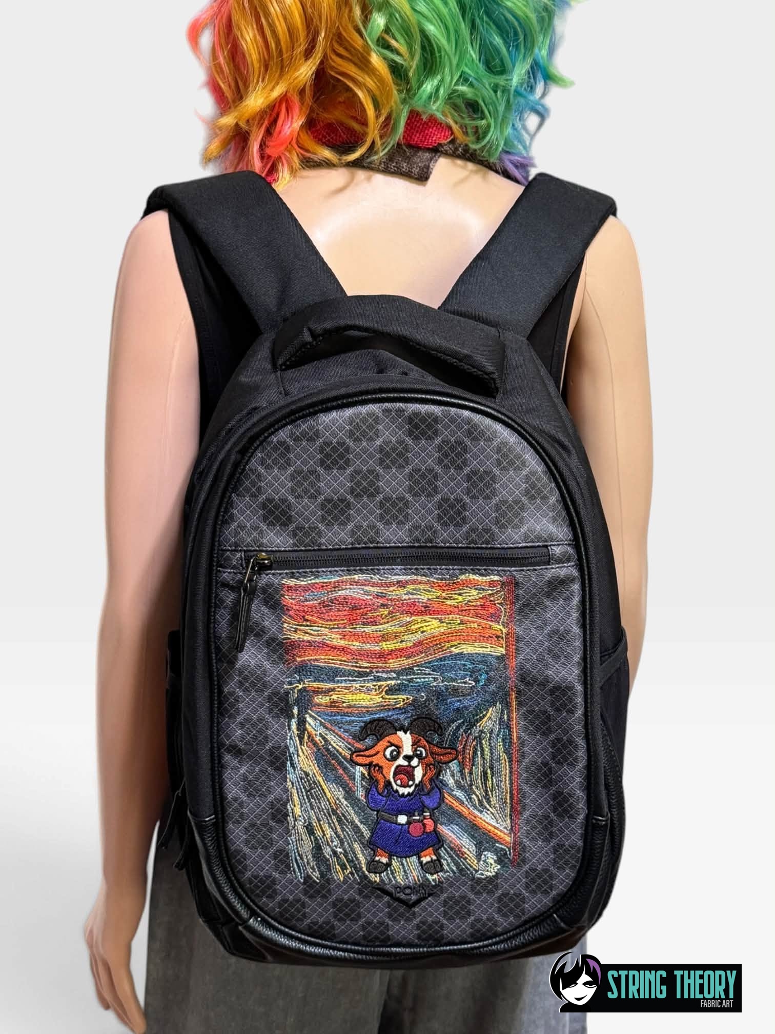 DCC Prepotente The Scream machine embroidery design